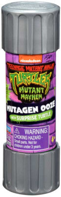 Slime Playmates TMNT Mutagen Ooze, cu figurină Turtle surpriză, 4+ ani