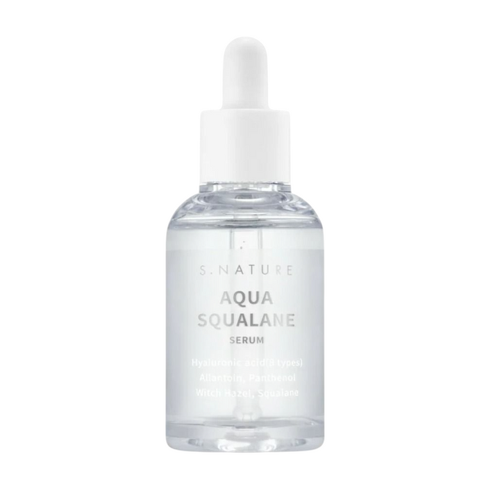 Ser facial hidratant S.Nature Aqua Squalane, pentru utilizare zilnică, 30 ml