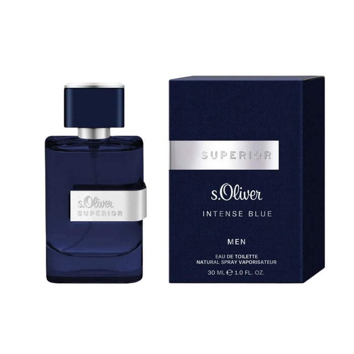 Apă de toaletă S. Oliver Intense Blue, pentru bărbați, 30 ml