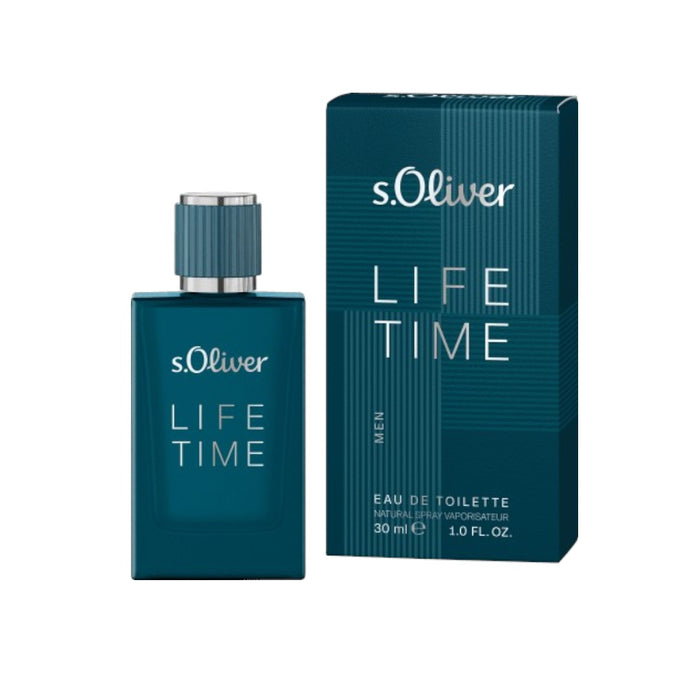 Apă de toaletă S. Oliver Life Time, pentru bărbați, 30 ml