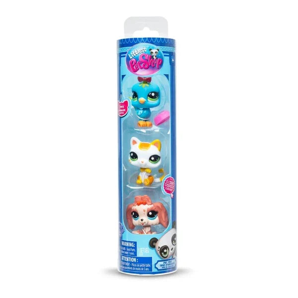 Set de figurine Hasbro Littlest Pet Shop City Vibes, 3 figurine
