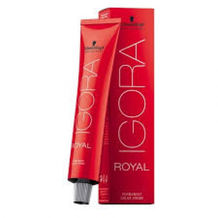Vopsea permanentă de păr Schwarzkopf Professional Igora Royal, nuanța 1-1 Blue Black, 60 ml
