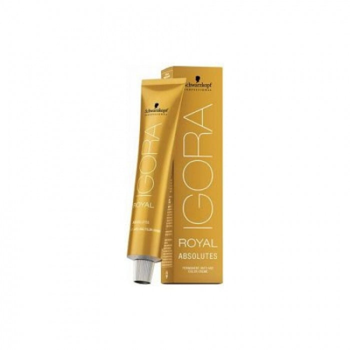 Vopsea permanentă de păr Schwarzkopf Professional Igora Royal, nuanța 6-63 Chestnut Matte Chocolate, 60 ml