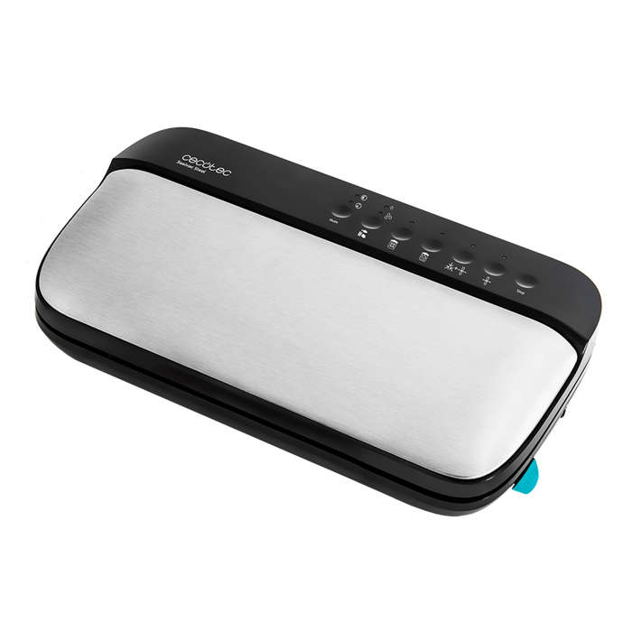 Aparat de vidat Cecotec SealVac Steel, 120 W, 4 moduri, negru