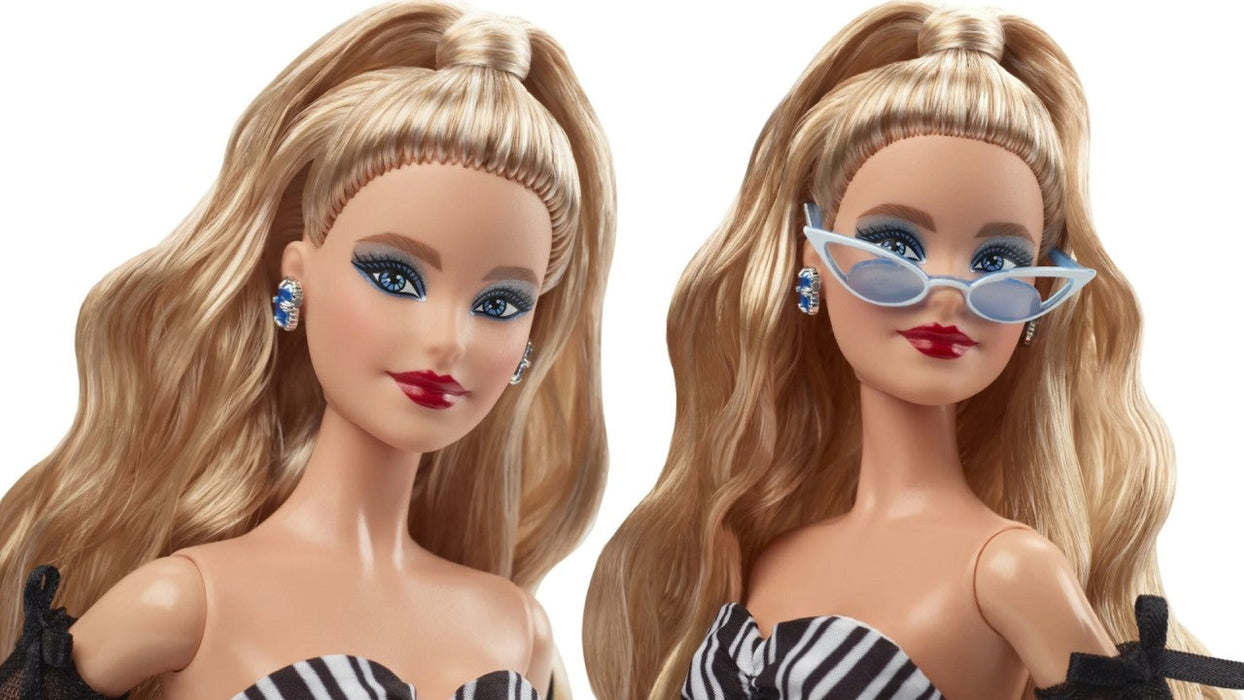 Păpușă Mattel Barbie, ediția aniversară de 65 de ani, blondă