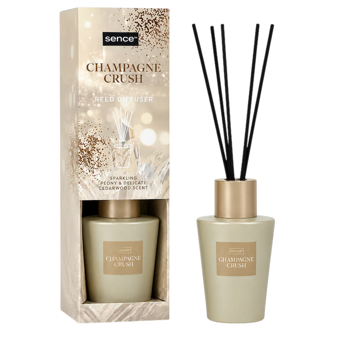 Difuzor de aromă cu bețișoare Sence Champagne Crush, 100 ml