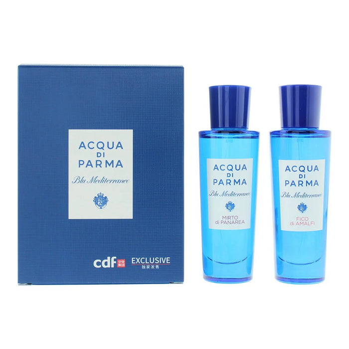 Set Acqua di Parma Blu Mediterraneo Fico di Amalfi + Mirto di Panarea, unisex, apă de toaletă, 2 x 30 ml
