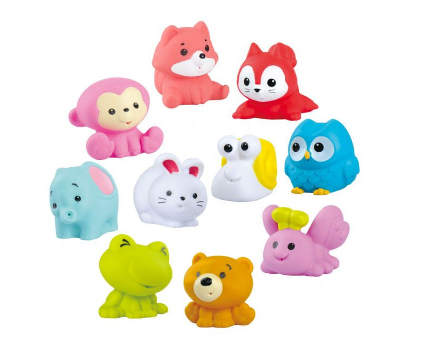 Set de jucării stropitoare PlayGo Forest Friends, animale de pădure, 10 piese