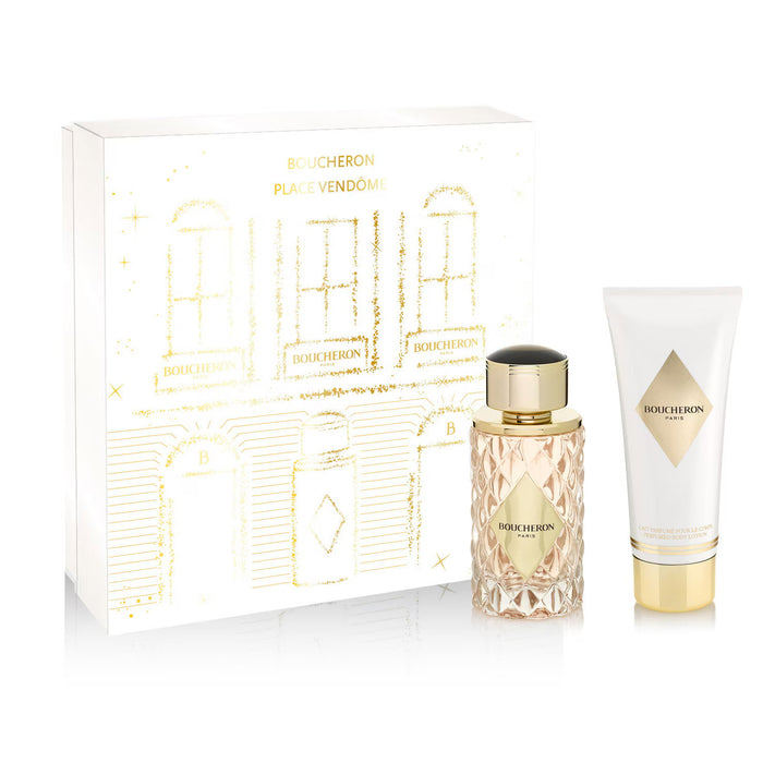 Set Boucheron Place Vendome, pentru femei: apă de parfum 50 ml + lapte de corp hidratant 100 ml