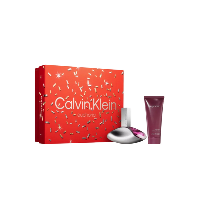 Set Calvin Klein Euphoria, pentru femei: apă de parfum 100 ml + loțiune de corp Euphoria Day & Night 100 ml