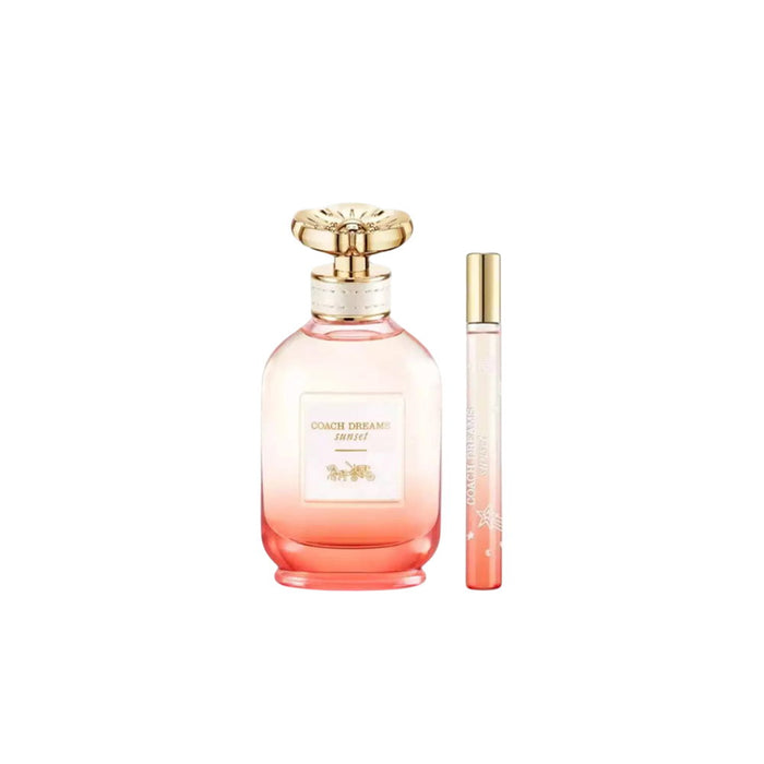 Set Coach Dreams Sunset, pentru femei: apă de parfum 60 ml + apă de parfum 7,5 ml