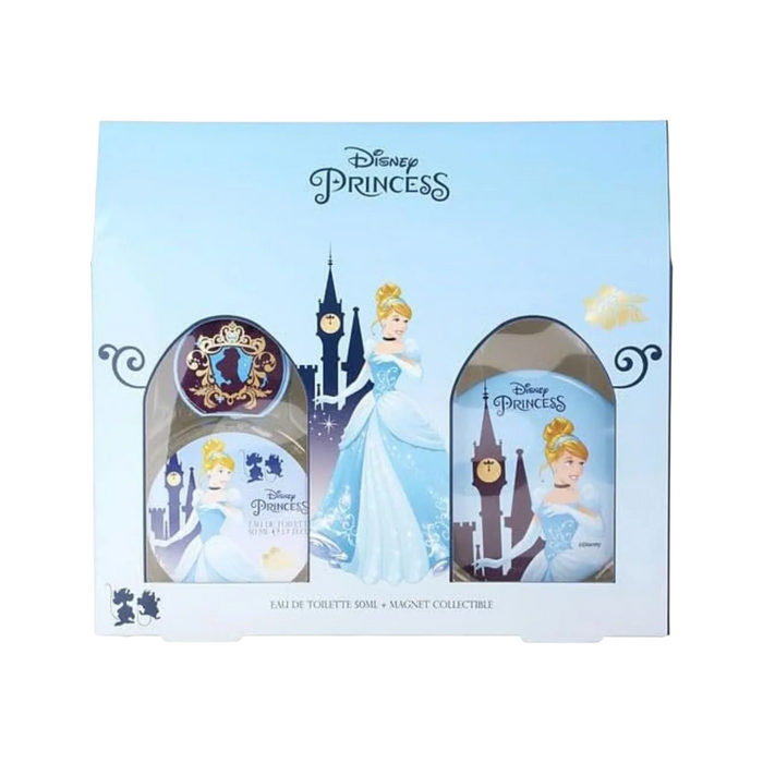 Set Disney Cinderella, pentru fete: apă de toaletă 50 ml + magnet de colecție