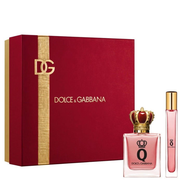 Set Dolce & Gabbana Q Intense, pentru femei: apă de parfum 50 ml + apă de parfum 10 ml