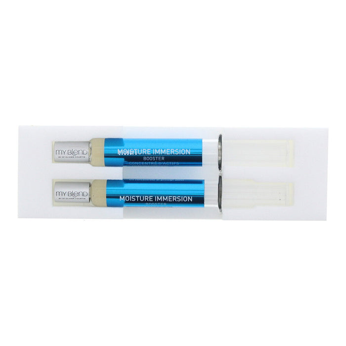 Set ser de față Clarins My Blend Moisture Immersion, hidratant, 2 x 2 ml, tester