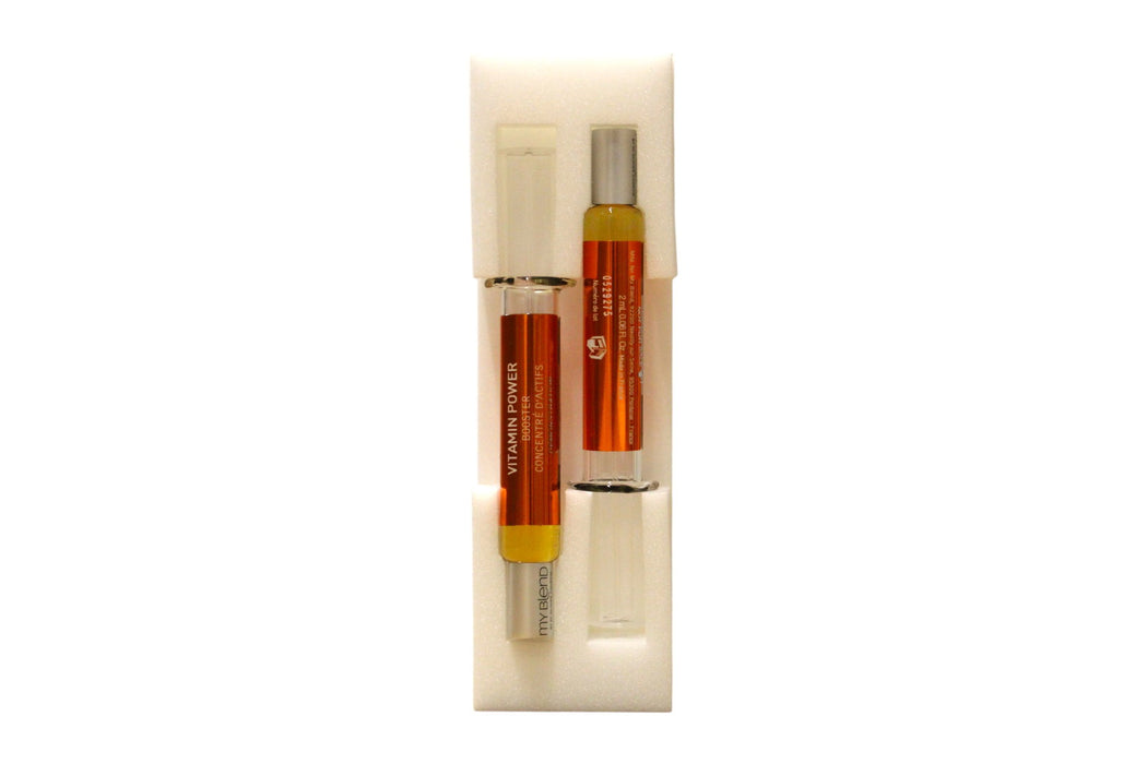 Set ser de tratament local Clarins My Blend Redness Rescue, revitalizant, 2 buc, 2 ml, tester