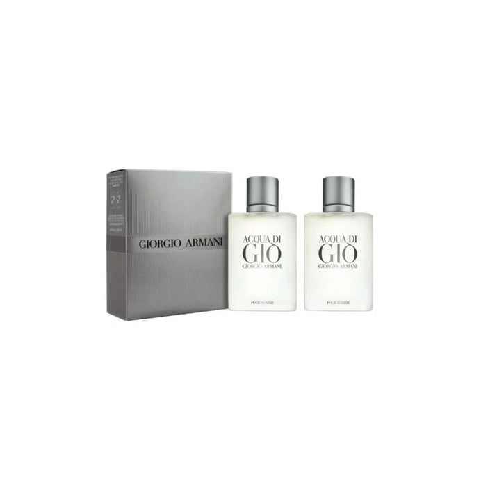Set apă de toaletă Giorgio Armani Acqua di Gio, pentru bărbați: 2 x 30 ml