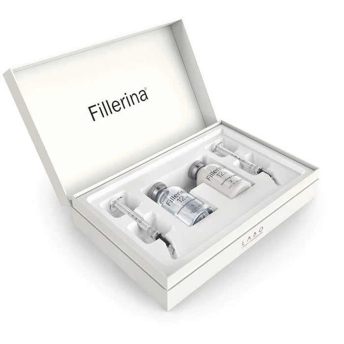 Set gel de tratament local Labo Cosprophar Suisse Fillerina 12HA Densifying Filler Grade 4, antirid și de întărire, 2 buc, 30 ml
