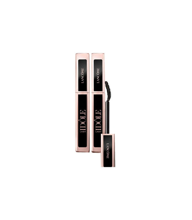 Set mascara Lancome Lash Idôle, volumizant, negru, 2 buc, 8 ml