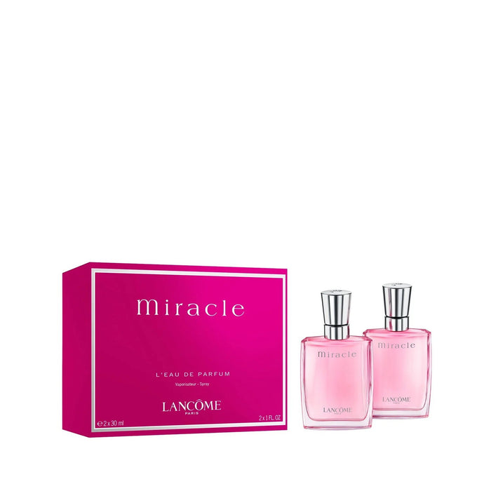 Set Lancome Miracle, pentru femei: apă de parfum 2 x 30 ml