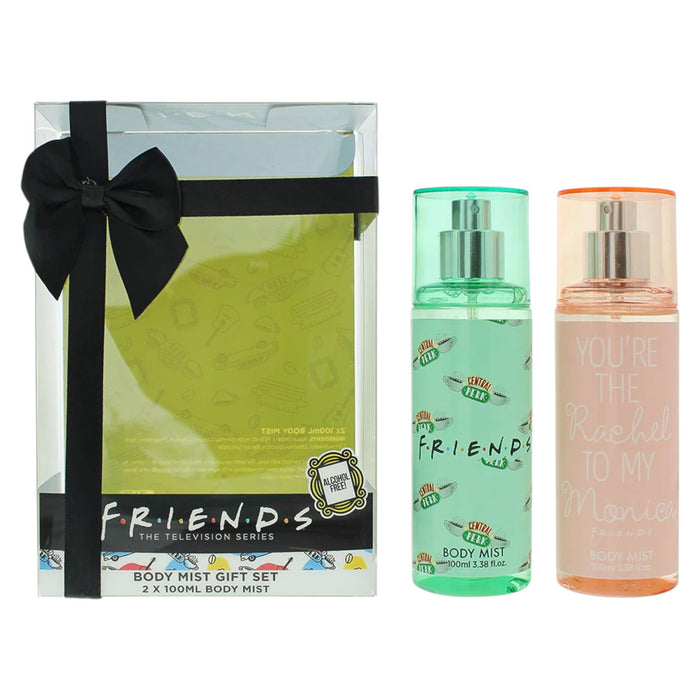 Set spray de corp Warner Bros Friends, hidratant și netezitor, 2 x 100 ml
