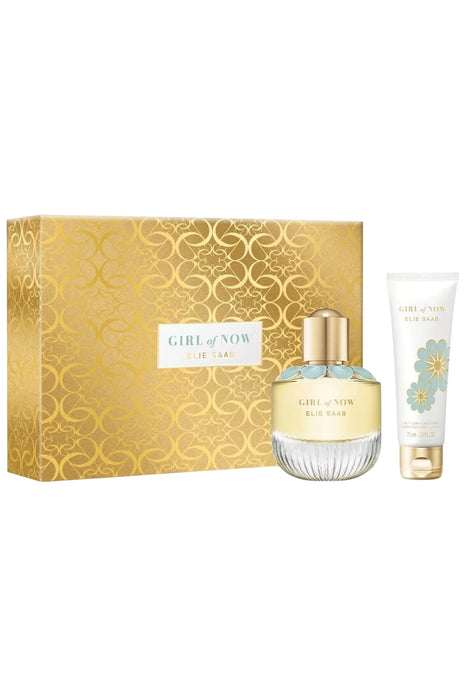 Set Elie Saab Girl of Now: apă de parfum 50 ml + loțiune de corp hidratantă 75 ml, pentru femei