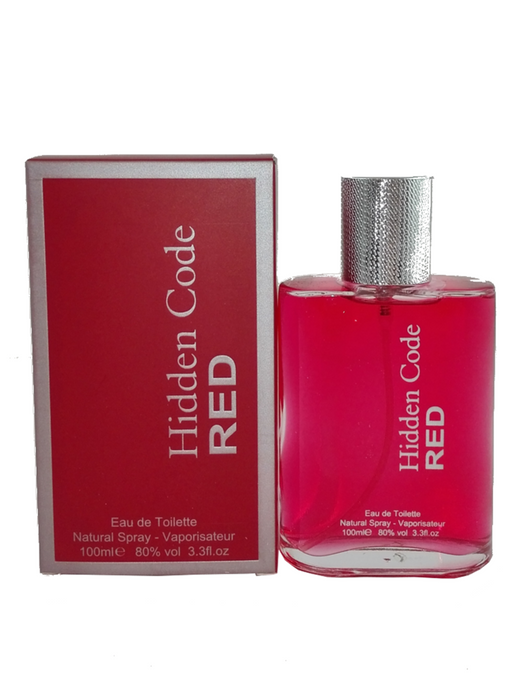 Apă de toaletă Fine Perfumery Hidden Code Red, pentru bărbați, 100 ml