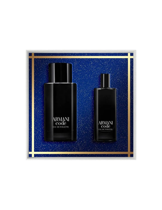 Set Giorgio Armani Code, pentru bărbați: apă de toaletă 125 ml + apă de toaletă 15 ml