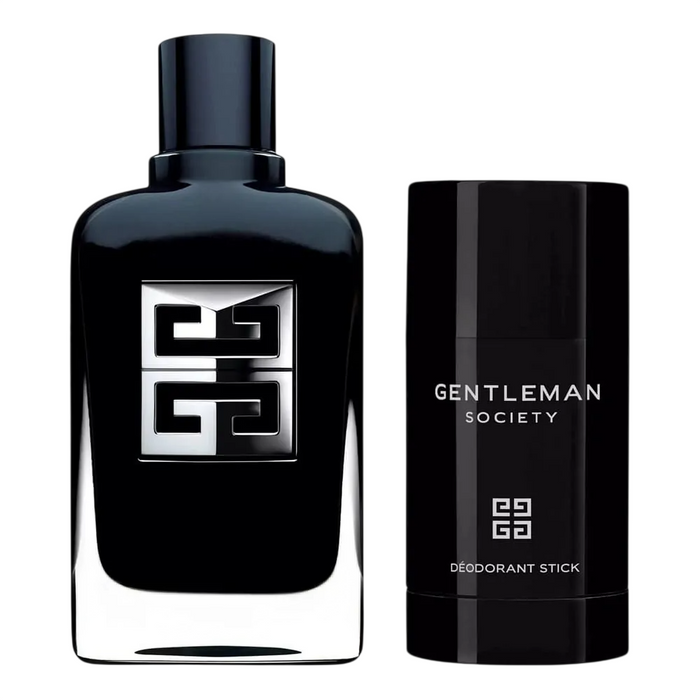 Set Givenchy Gentleman Society: apă de parfum 100 ml + deodorant stick 75 g, pentru bărbați