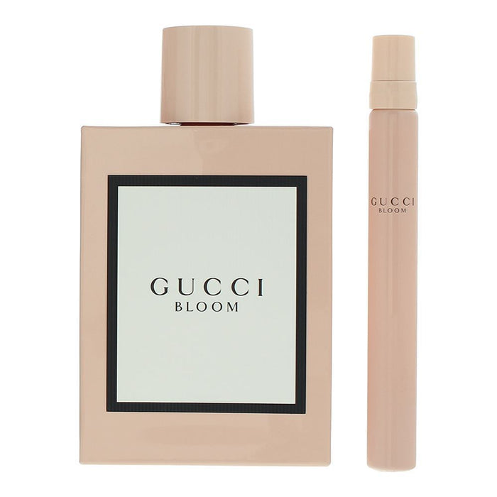 Set Gucci Bloom, pentru femei: apă de parfum 100 ml + apă de parfum 10 ml
