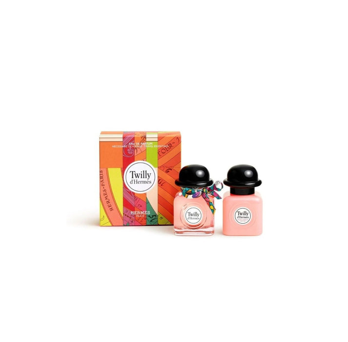 Set apă de parfum Hermes Twilly d'Hermes, pentru femei: 50 ml + spray parfumat pentru păr 50 ml