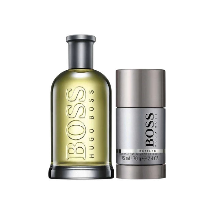 Set Hugo Boss Boss Bottled, pentru bărbați: apă de toaletă 200 ml + deodorant antiperspirant stick 75 ml