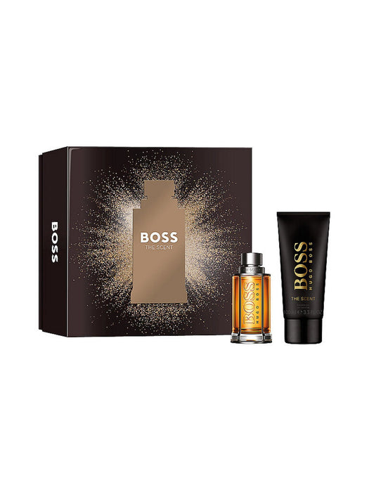 Set Hugo Boss The Scent, pentru bărbați: apă de toaletă 50 ml + gel de duș 100 ml