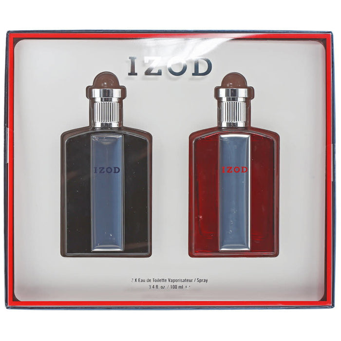Set Izod Legacy Red + Legacy Blue, pentru bărbați: apă de toaletă 100 ml + apă de toaletă 100 ml