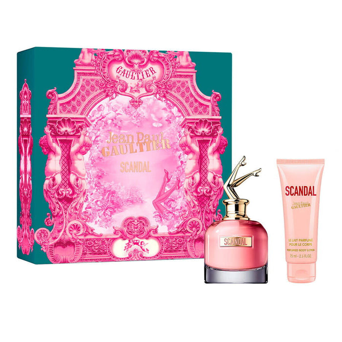 Set Jean Paul Gaultier Scandal, pentru femei: apă de parfum + lapte de corp hidratant 75 ml