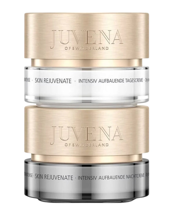 Set Juvena Rejuvenate & Correct: cremă de zi 50 ml + cremă de noapte 50 ml, hrănitoare