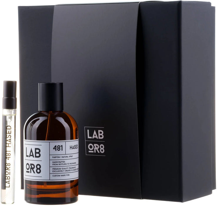 Set apă de parfum LABOR8 Hased 481, unisex: 100 ml + 10 ml