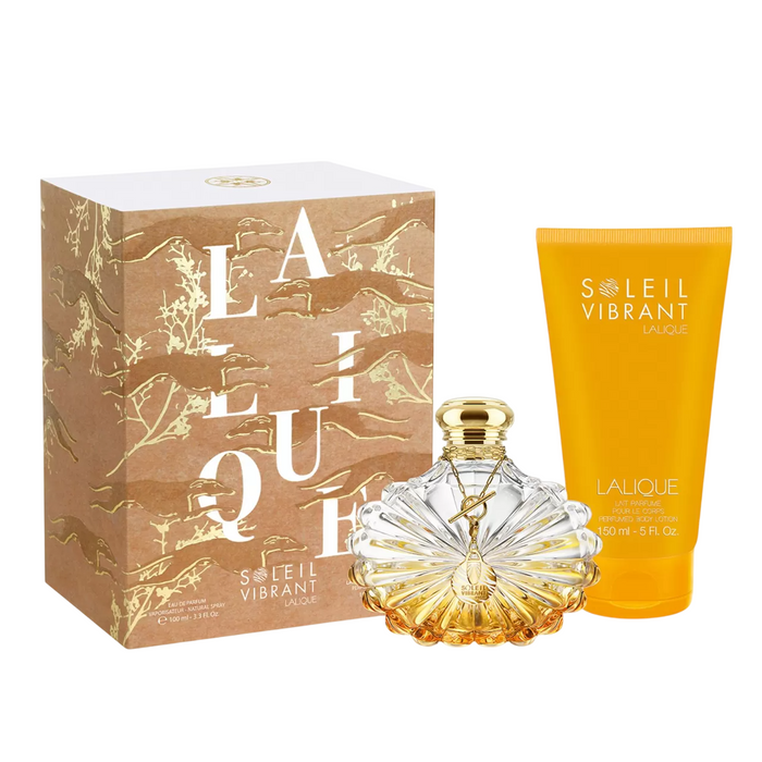 Set Lalique L'Amour, pentru femei: apă de parfum 50 ml + loțiune de corp hidratantă 150 ml