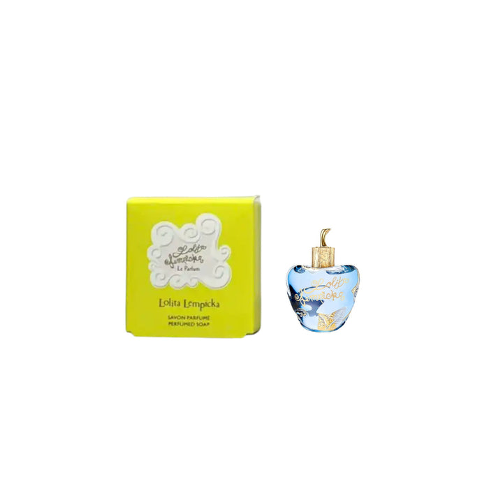 Set Lolita Lempicka Le Parfum, pentru femei: apă de parfum miniatură 5 ml + săpun parfumat 25 g
