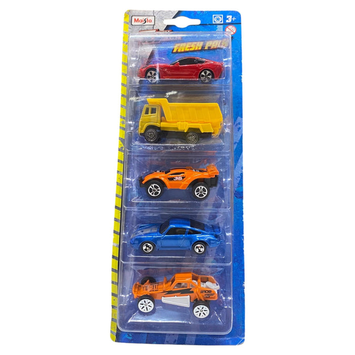 Set Maisto Fresh Metal, 5 mașinuțe
