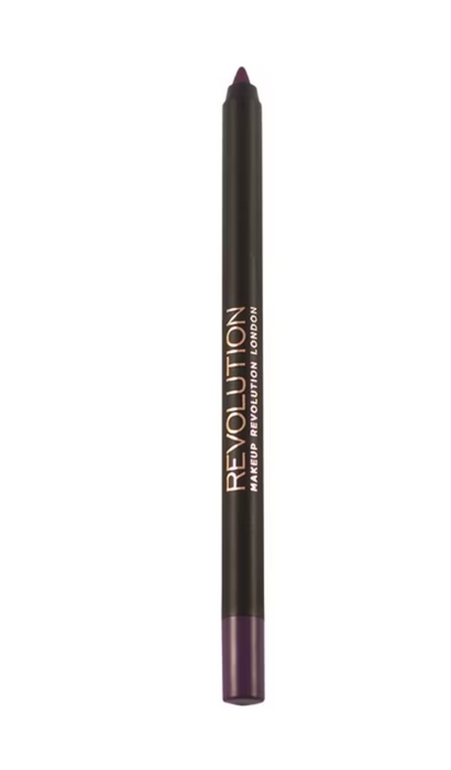 Set ruj lichid și creion de buze Makeup Revolution Retro Luxe, finisaj mat, nuanța Royal: ruj 5,5 ml + creion 1 g