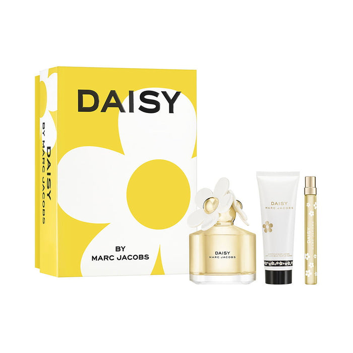 Set Marc Jacobs Daisy, pentru femei: apă de toaletă 10 ml + loțiune de corp + spray parfumat