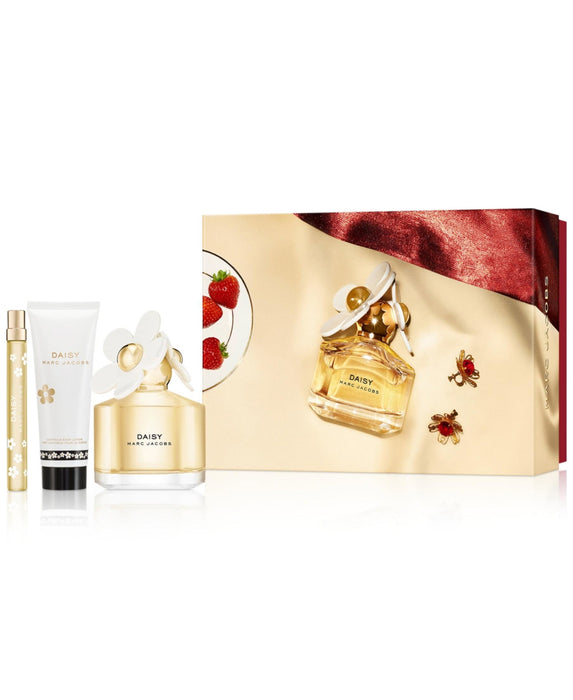 Set Marc Jacobs Daisy, pentru femei: apă de toaletă 10 ml + loțiune de corp 75 ml