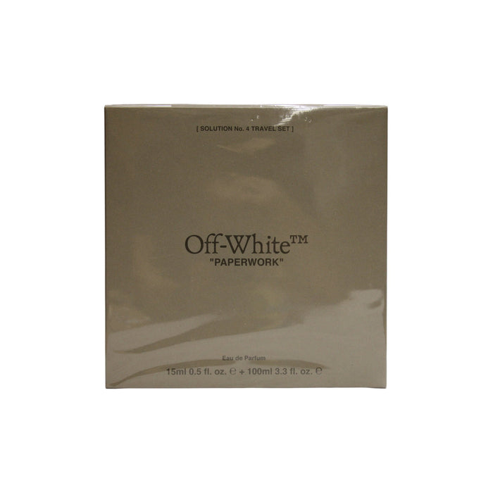 Set apă de parfum Off-White Solution No. 4, unisex, 15 ml + 100 ml