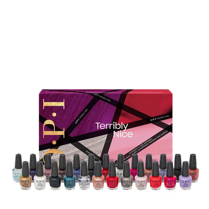 Set Opi Terribly Nice, calendar de Advent cu lacuri de unghii, 25 buc.