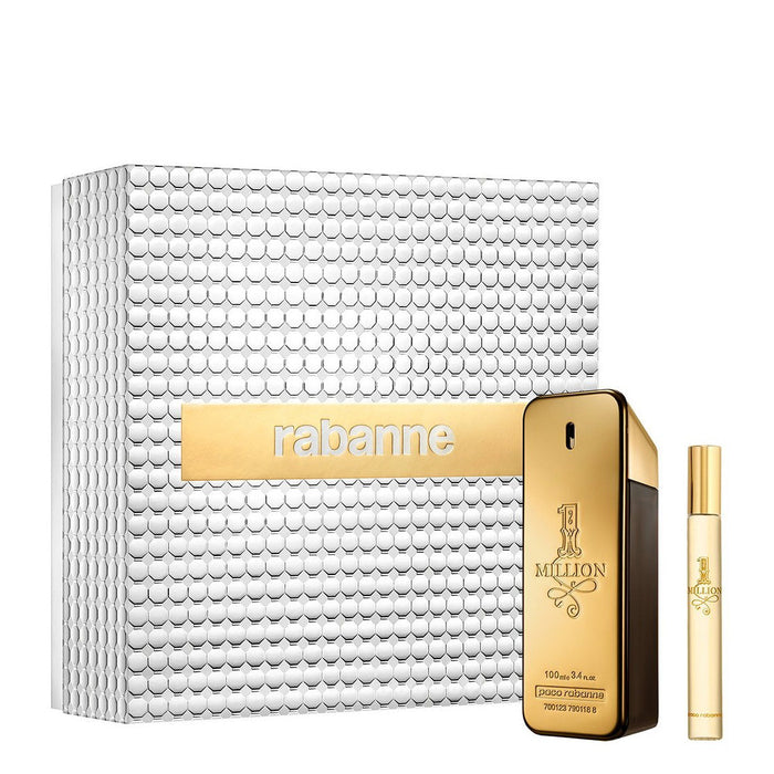 Set apă de toaletă Paco Rabanne 1 Million, pentru bărbați: 100 ml + 10 ml
