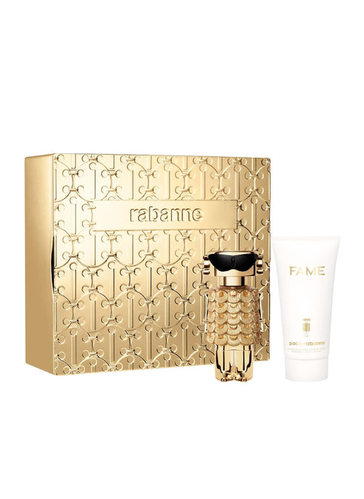 Set apă de parfum Paco Rabanne Fame Intense, pentru femei, 50 ml + loțiune de corp 75 ml