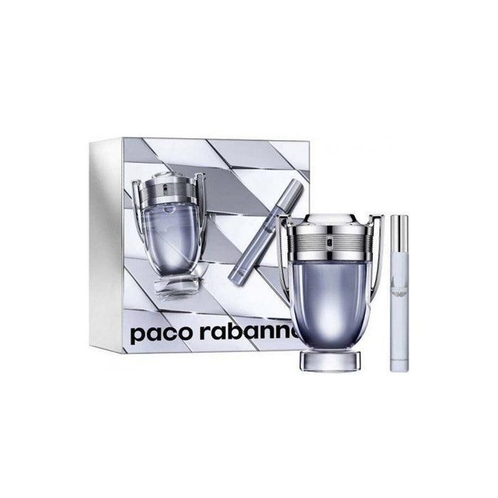 Set Paco Rabanne Invictus, pentru bărbați: apă de toaletă 20 ml + apă de toaletă 100 ml