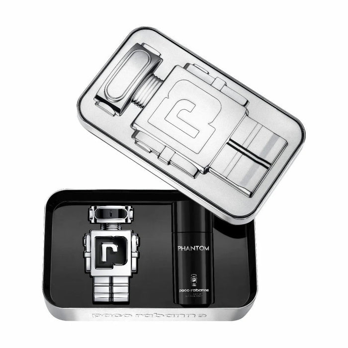Set Paco Rabanne Phantom, pentru bărbați: apă de toaletă 100 ml + deodorant spray 150 ml