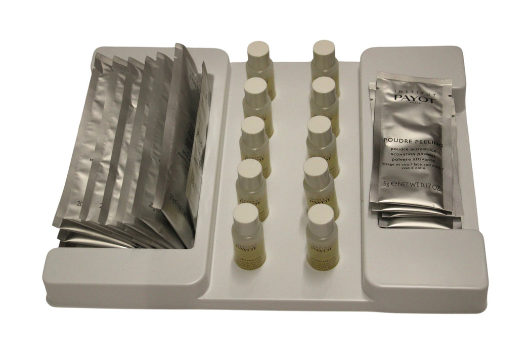 Set Payot Liss Absolu: pudră exfoliantă + loțiune exfoliantă + mască-cremă hidratantă, 10 tratamente