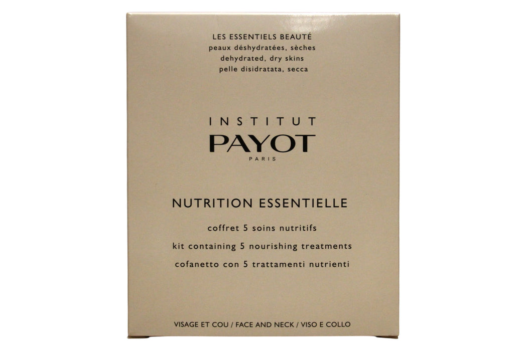 Set mască de față Payot Nutrition Essentielle Masque Muesli, hrănitoare, pentru față și gât, 5 x 30 g